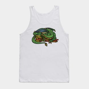 Library Dragon Tank Top